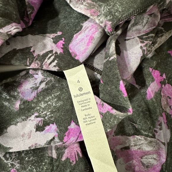 Lululemon Align Pant II 25" Floral Shift Multi 4 - Picture 7 of 7